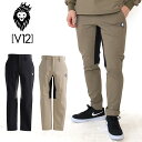 【5/15まで!エントリーで19倍確定】 V12 ヴィトゥエルブ ゴルフ ナイロンパンツ PLAY PANTS ゴルフ ボトムス アースカラー メンズ レディー...