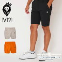 【7/15まで!最大32.5倍】V12 ヴィトゥエルブ WESTY SHORTS パンツ ショートパンツ 短ズボン メンズ ドライタッチ ロゴ 接触冷感性 ナイ...