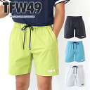 TFW49 2WAY SWIM SHORTS スイム ショーツ ゴルフ ゴルフウェア アパレル ズポン パンツ 短パン ストレッチ ウェスト ゴム ブランド メ...