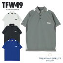 【マラソン期間中エントリーで19倍確定】TFW49 ATHLETE POLO ポロシャツ 半袖 トップス ゴルフ ゴルフウェア t102510026 アパレル ...