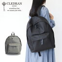 【5月1日限定 最大P39倍】CLEDRAN クレドラン クレドランバッグ テンペ リュックサック TEMPE RUCK SACK cl3602 バックパック デイパック 日本製 A4 A4サイズ対応 レディース メンズ 正規品 ギフト プレゼント akz016