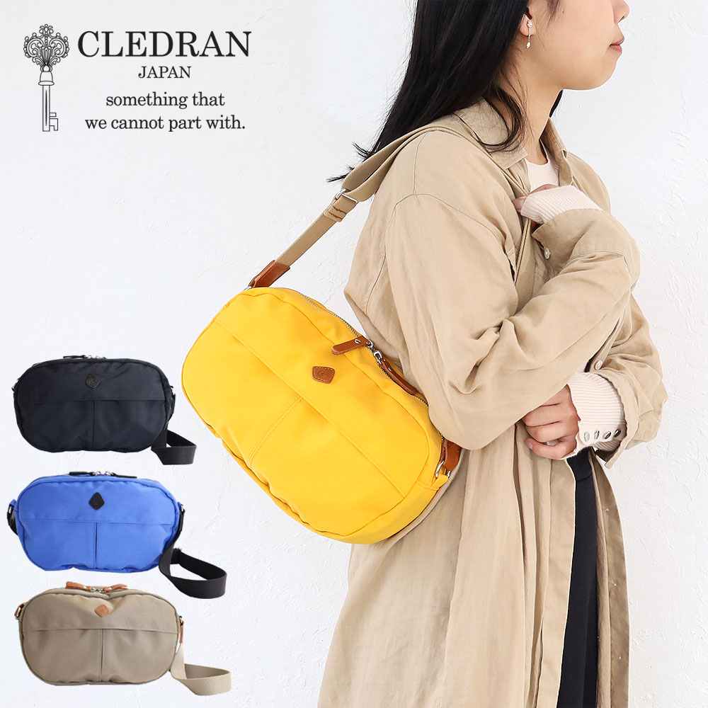 CLEDRAN クレドラン クレドランバッグ ショルダーバッグ ペリ PELI OVAL SHOULDER オーバルショルダー ミニショルダー cl3689 akz016 ポシェット 日本製 レディース 正規品