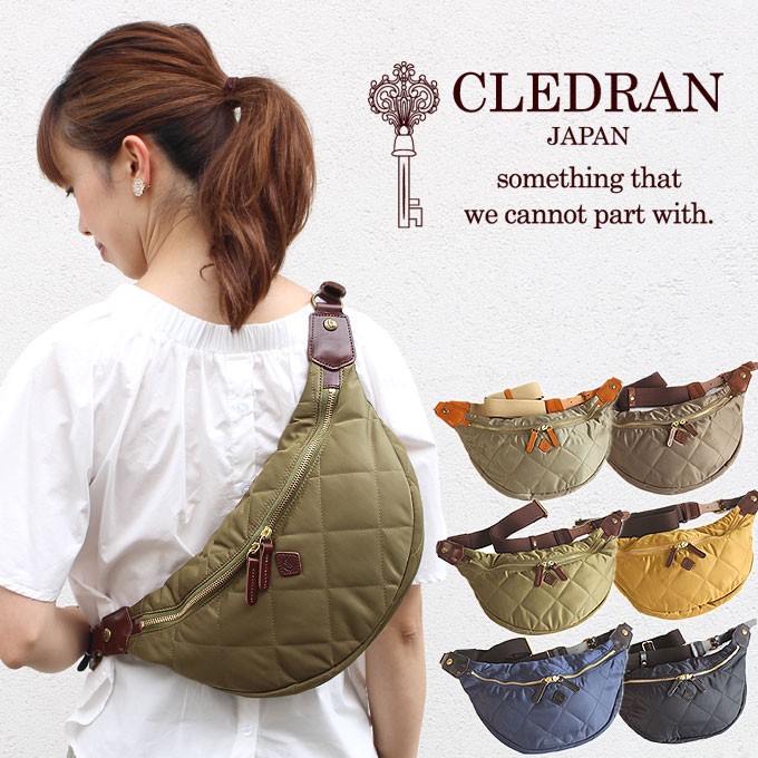 クレドラン ショルダーバッグ レディース 【29日23:59迄!最大P25倍】CLEDRAN クレドラン ロタ ボディバッグ ROTA BODY BAG ショルダーバッグ cl2146 日本製 レディース 正規品 ギフト プレゼント akz016