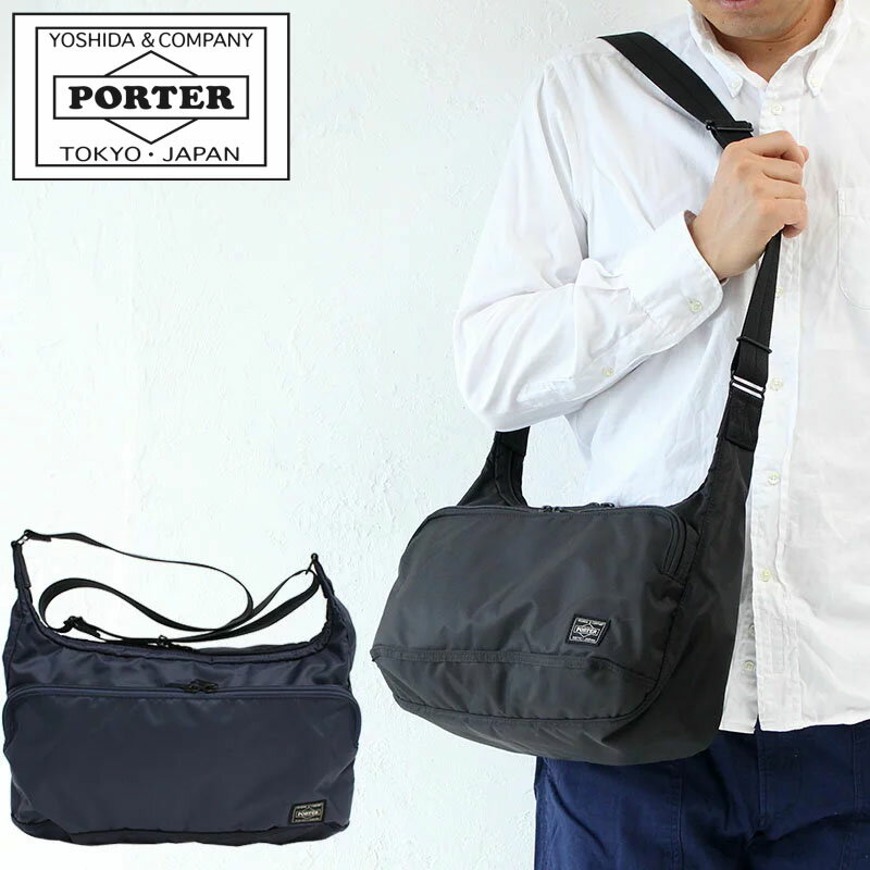 ポーター ショルダーバッグ メンズ ポーター フラッシュ ショルダーバッグ 689-05938 吉田カバン メンズ PORTER ポーター ショルダーバッグ ナイロン トラベル 大容量 ミニ 軽量 多収納 レディース ショルダーバッグ 小さめ 斜めがけ メンズ ブランド メンズ 20代 30代 40代 斜めがけバッグ 軽量 撥水 b5