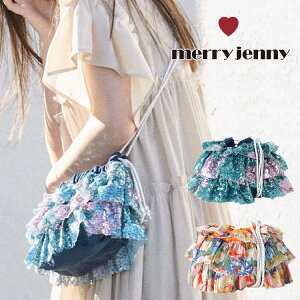 メリージェニー アソートスパンコールポシェット merry jenny ショルダーバッグ 巾着 フリル バッグ ポーチ おしゃれ ブランド レディース 女性 2820219030