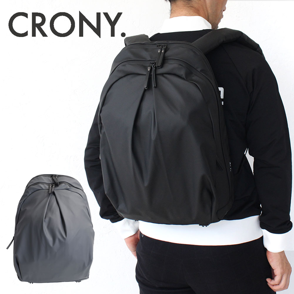 CRONY. アイド aide リュック リュックサック デイパック バックパック aigr-05 ブラック グレー 正規..