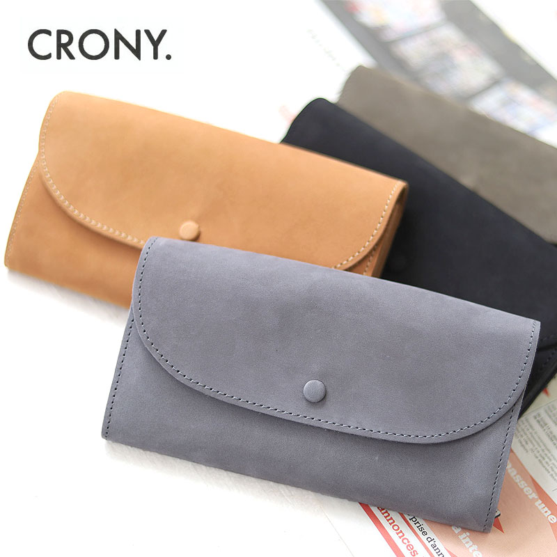 CRONY. クルニー テイタム ニューロングウォレット 財布 長財布 Tatum New Long Wallet メンズ レディース cr-00035 かぶせ ブランド おしゃれ カジュアル 正規品 プレゼント 本革 牛革 レザー