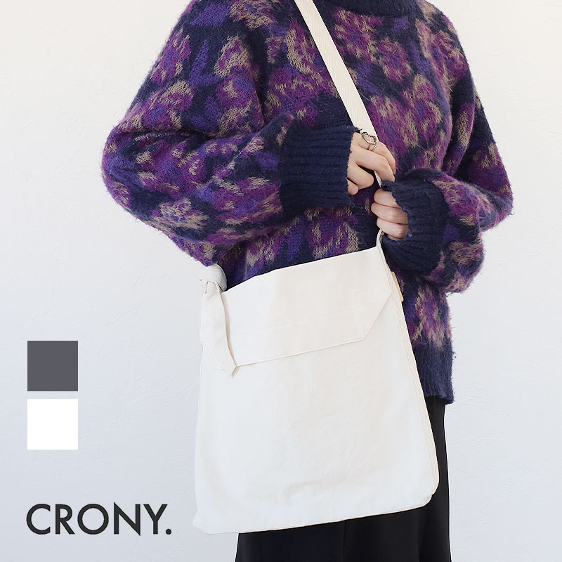 CRONY. クルニー バッグ ショルダーバッグ cr-00064 ブランド おしゃれ カジュアル 正規品 プレゼント コットン 綿