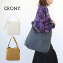 【12月15日限定!最大P28倍】CRONY. クルニー バッグ ショルダーバッグ cr-00065 ワンショルダー ブランド おしゃれ カジュアル マザーズバッグ A4サイズ 正規品 プレゼント コットン 綿