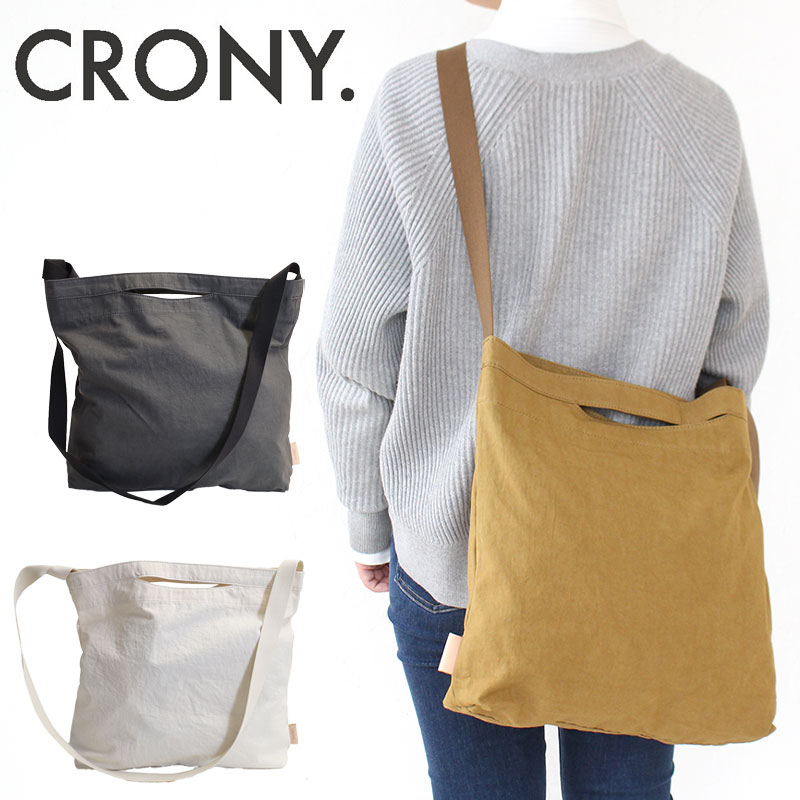 CRONY. クルニー Zaza Cloth Handle Bag M ハンドルバッグ M ショルダーバッグ トートバッグ 手持ちバッグ 2WAY cr-00067 正規品 プレゼント 父の日