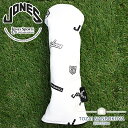 JONES GOLF ジョーンズゴルフ ヘッドカバー カバー ハイブリッド クラブ HY モノグラム バッグ ユニセックス 男女 レディース ウィメンズ 女性 ...