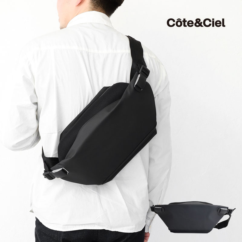 【5月10日限定 最大P46倍】cote ciel コートエシエル バッグ ボディバッグ ウエストバッグ 2way cc-28623 ISARAU Obisian ワンショルダー 斜めがけ 正規品 ブランド メンズ レディース ユニセックス UNBY akz044