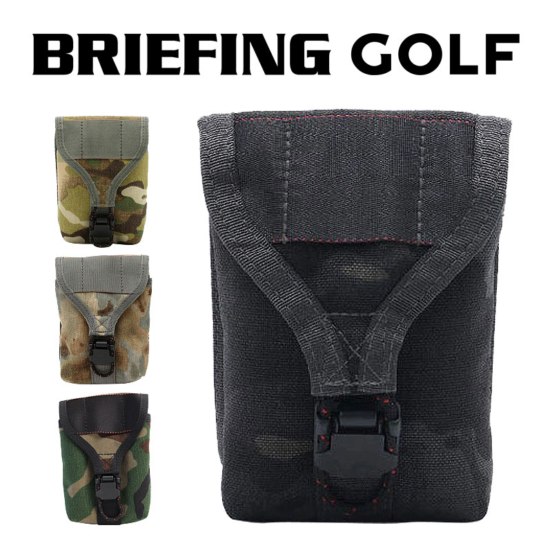 ブリーフィング ブリーフィング ゴルフ スコープボックス ポーチ BRIEFING GOLF SCOPE BOX POUCH BRG191A20 距離計測器 収納 レーザー距離計 ピンシーカー 測定器 スマホケース ミニポーチ ニコン COOLSHOT FIDLOCK ケース カバー BRIEFING正規品 送料無料