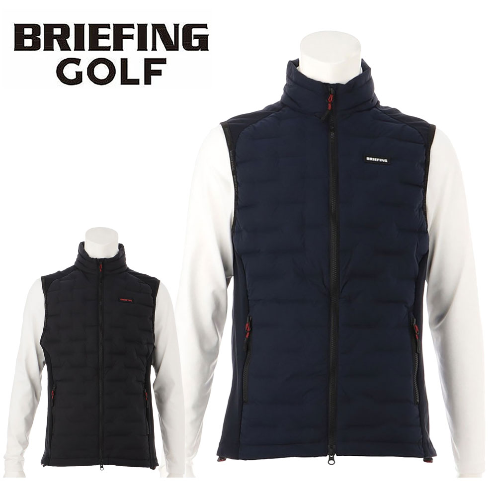 y518!őP37{zu[tBO BRIEFING GOLF MENS HYBRID DOWN VEST _ExXg AE^[ _E nClbN X^h BRG233M50 AEghA Lv St rWlX v[g Ki