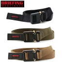 【5月10日限定!最大P46倍】ブリーフィング BRIEFING COBRA（R） buckle belt コブラバックル ベルト MADE IN USA COLLECTION 正規品 ナイロンベルト カラーベルト カジュアル アウトドア カーキ ブラック コヨーテ BRA221G04 正規品