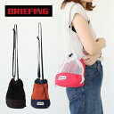 ブリーフィング ショルダーバッグ ミニショルダーバッグ BRIEFING DUAL DRAWSTRING SHOULDER MESH レディース ブランド 斜めかけ おしゃれ BRA221L33 ブラック