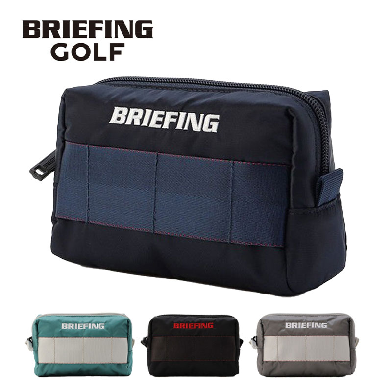 楽天カバンの店　東西南北屋【5月18日限定!最大P37倍】ブリーフィング ゴルフ ポーチ BRIEFING GOLF CR-6 #02 MK POUCH M ECO TWILL 正規品 レディース メンズ 軽量 ブリーフィングオリジナルモデル brg223g50 BGE