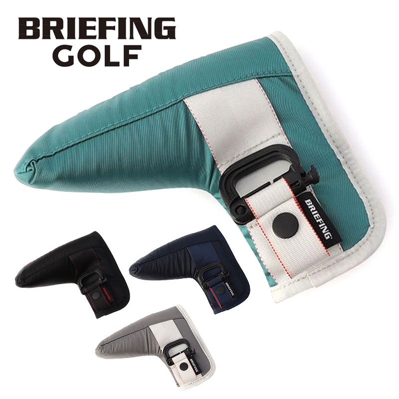 ブリーフィング パターカバー フィドロック ゴルフ GOLF BRIEFING PUTTER COVER ECO TWILL BRG223G38 正規品 プレゼント BGE