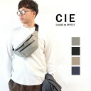 【5/5限定!エントリーで19倍確定】CIE シー ヴェアリアス バック ウエストポーチ メンズ 防水性に優れたボディバッグ 社会人 カジュアル シンプル 贈り...