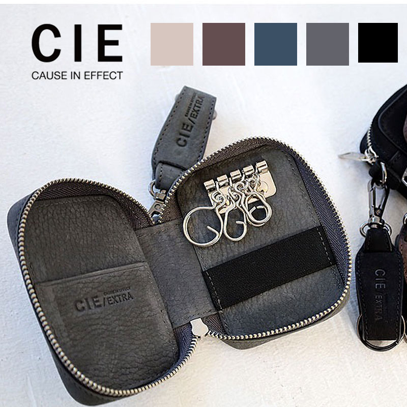 【マラソン期間中!エントリーで19倍確定】CIE シー フォーク 財布 キーケース メンズ ヌメ革 