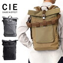 【5/5限定!エントリーで19倍確定】CIE シー PRIOR バッグ バックパック メンズ 2WAY 社会人 PC収納可能 通勤 通学 ディパック ブラック ...
