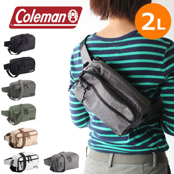 【29日23:59迄 最大P25倍】コールマン ショルダーバッグ ボディバッグ ウォーカーポーチ coleman walker pouch walker-pouch 2L 2WAYショルダーウエストポーチ メンズ レディース アウトドア プレゼント