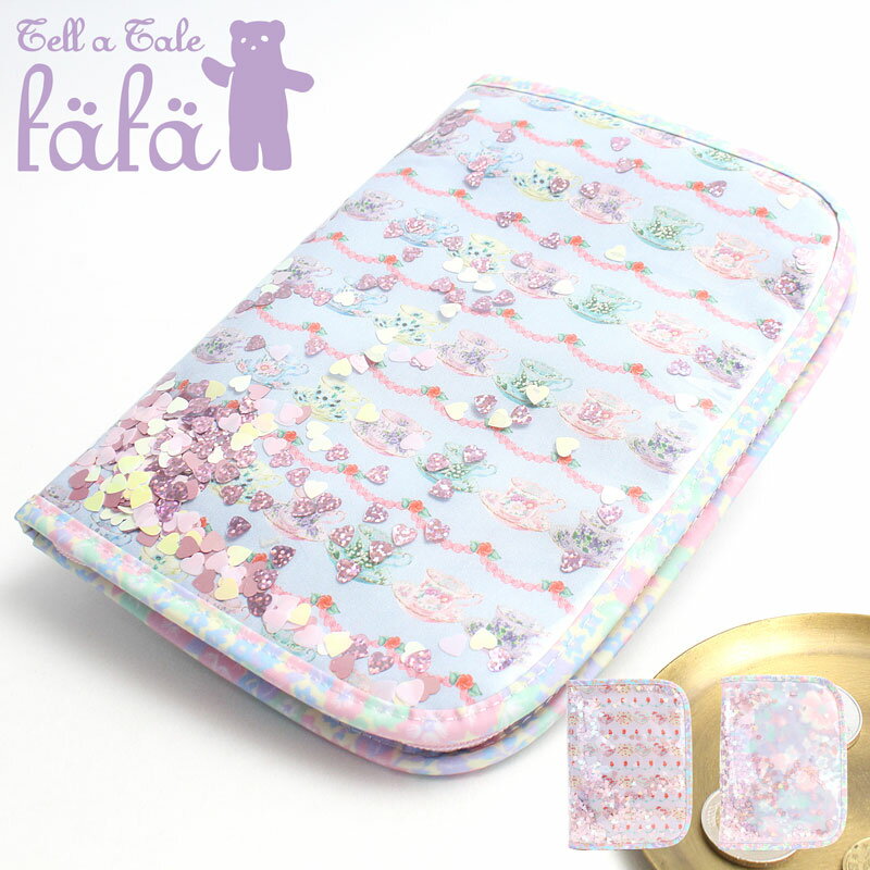 【1/10限定!P最大49倍】fafa フェフェ 手帳ケース 5231-2002 GLYN 母子手帳 ケース 2WAY マルチ スパンコール ケーキ 女の子 ガール かわいい おしゃれ 幼稚園 保育園 小学校 スクール 子供 キッズ 通園 通学 習い事 入学準備 常備バッグ 財布 ウォレット