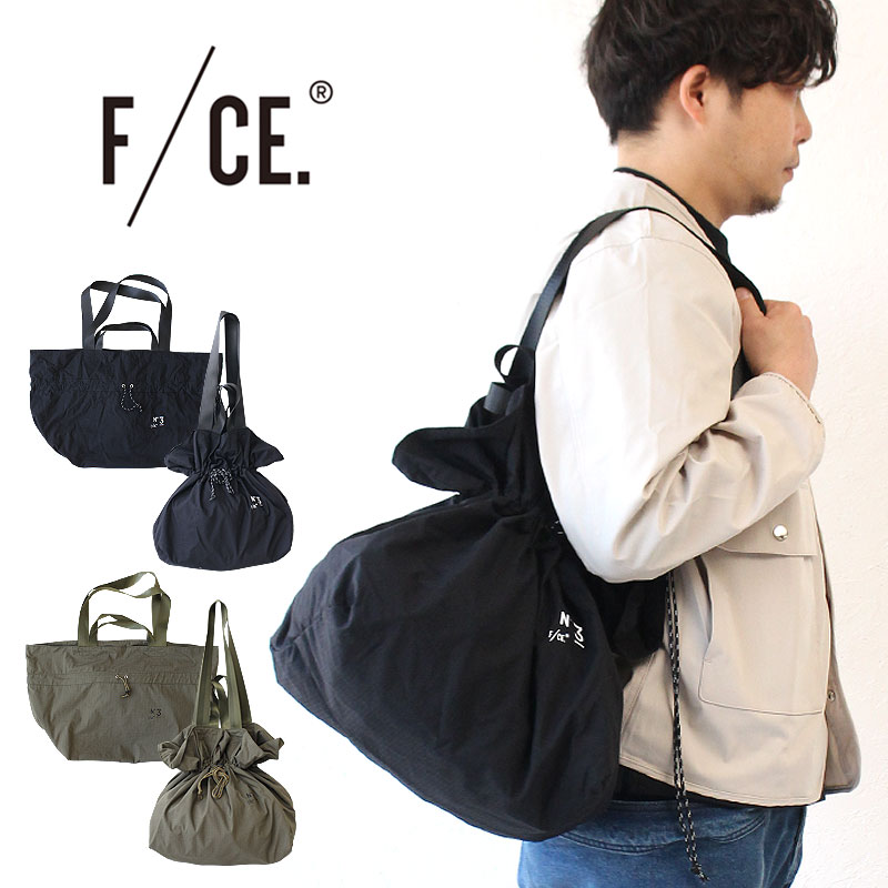 【最大21倍!11/11(木)1:59まで!エントリー＆Rカード】エフシーイー バッグ トートバッグ ナンバースリー 巾着 ポシェット B4 メンズ レディース F/CE. No.3 Purse Tote F2101PK0014R 正規品 プレゼント おしゃれ