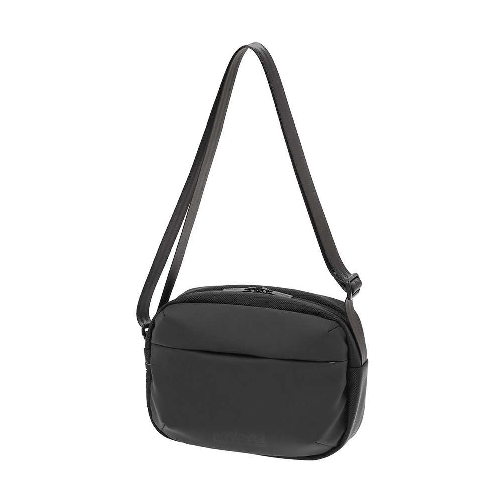 Manhattan Portage マンハッタンポーテージ Black Label ブラックレーベル ショルダーバッグ BANTAM SHOULDER BAG VEGGIE LEATHER mp2408vglbl メンズ レディース ミニショルダー 防水 軽量 コンパクト ベジレザー