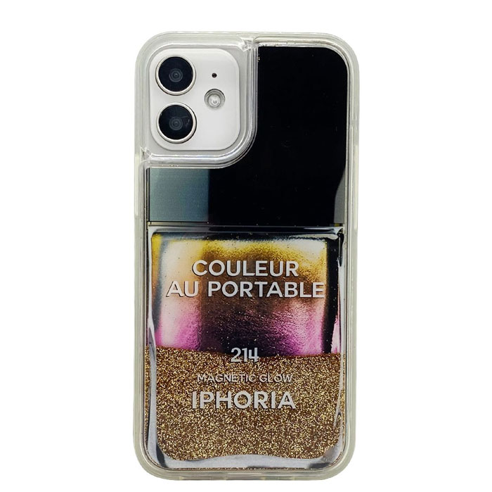 アイフォリア IPHORIA iphone12 mini ケース iPhone12mini iphoneケース アイホリア グリッター キラキラ 動く 液体 流れる ラメ リキッド スマホケース ネイルポリッシュ マニキュア パフューム レディース ブランド アイフォンケース 18450 18453 18494 18492 18490