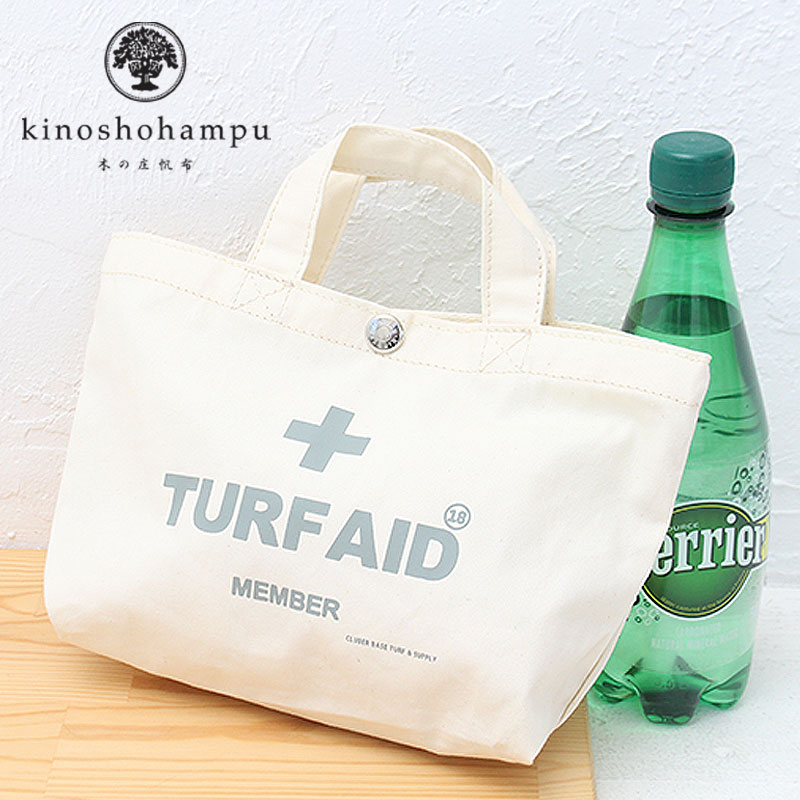 【16日1:59迄!最大P45倍】木の庄帆布 ターフエイドミニトート TURF AID MINI TOTE 帆布 ゴルフ メンズ レディース K-CLB-TAC01M 正規品 おしゃれ Kinosho 【CLUBER BASE クラバーベース】