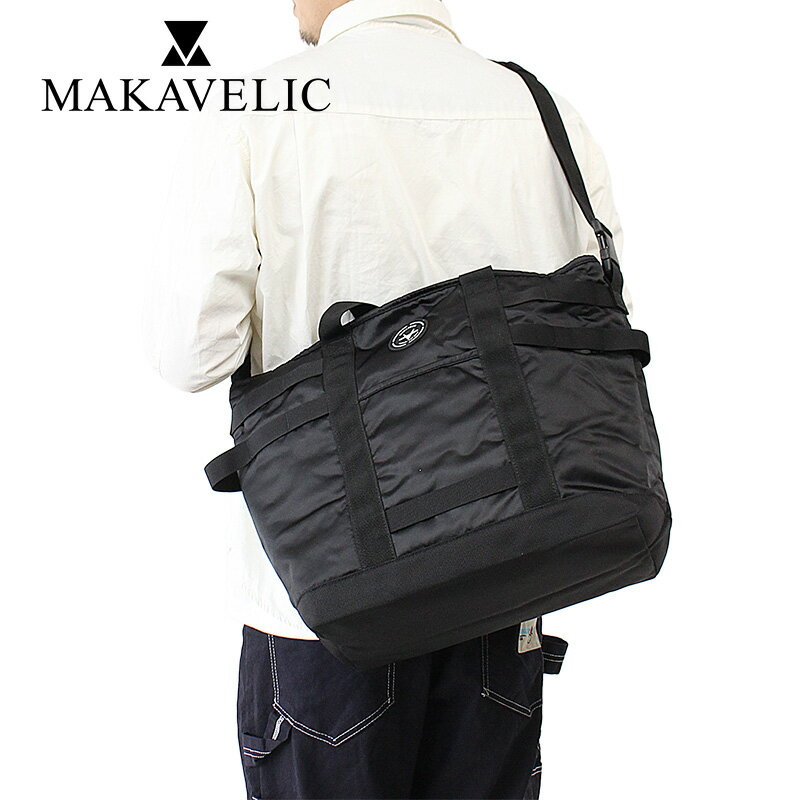 マキャベリック トートバッグ ショルダーバック デイズド MAKAVELIC DAZED 2WAY TOTE BAG X-DESIGN 3120-10205 2way 2ウェイ レジャー デイユース PC収納 メンズ レディース プレゼント akz-ks