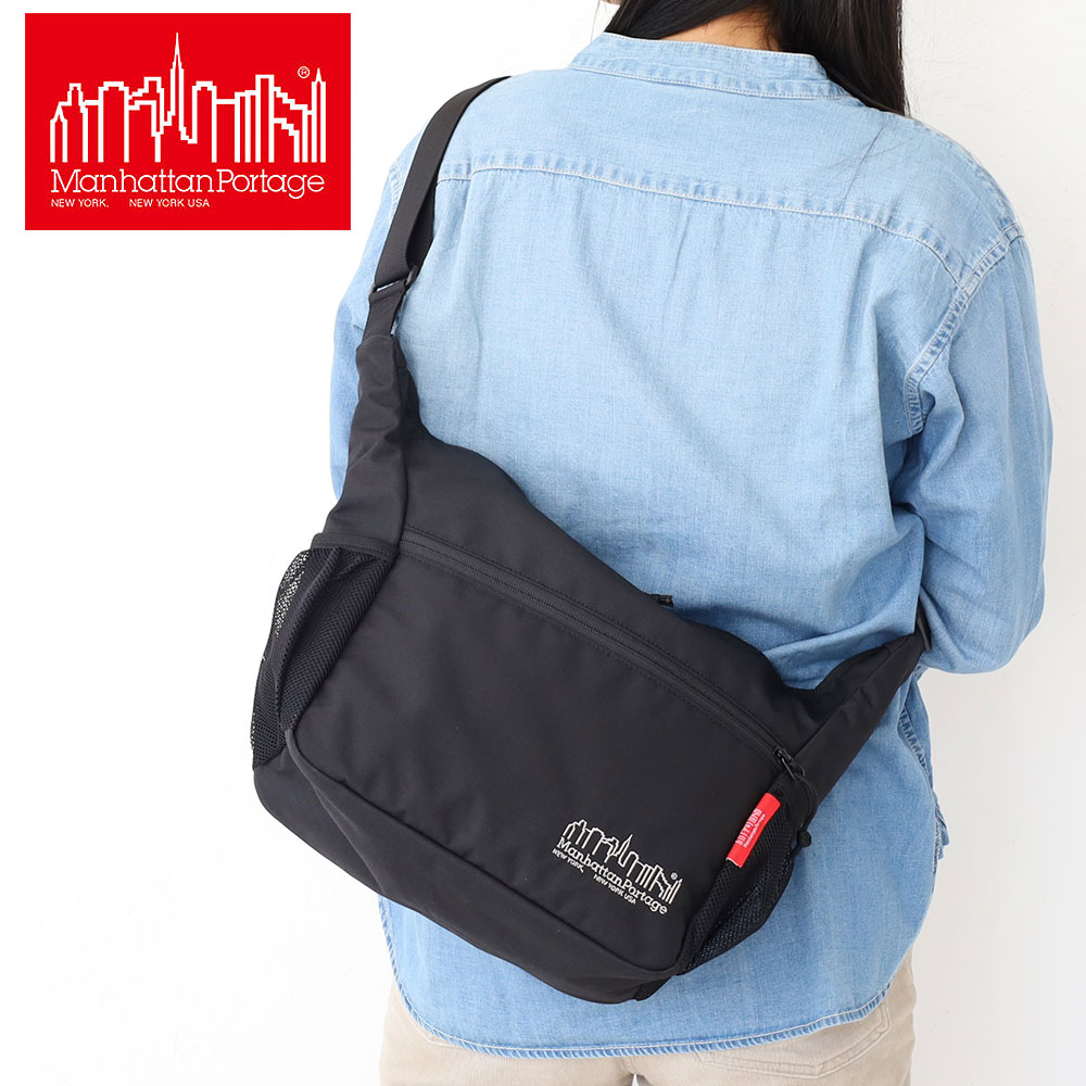 ノベルティ付 マンハッタンポーテージ ショルダーバッグ 斜めかけ 軽量 シンプル メンズ レディース コ..