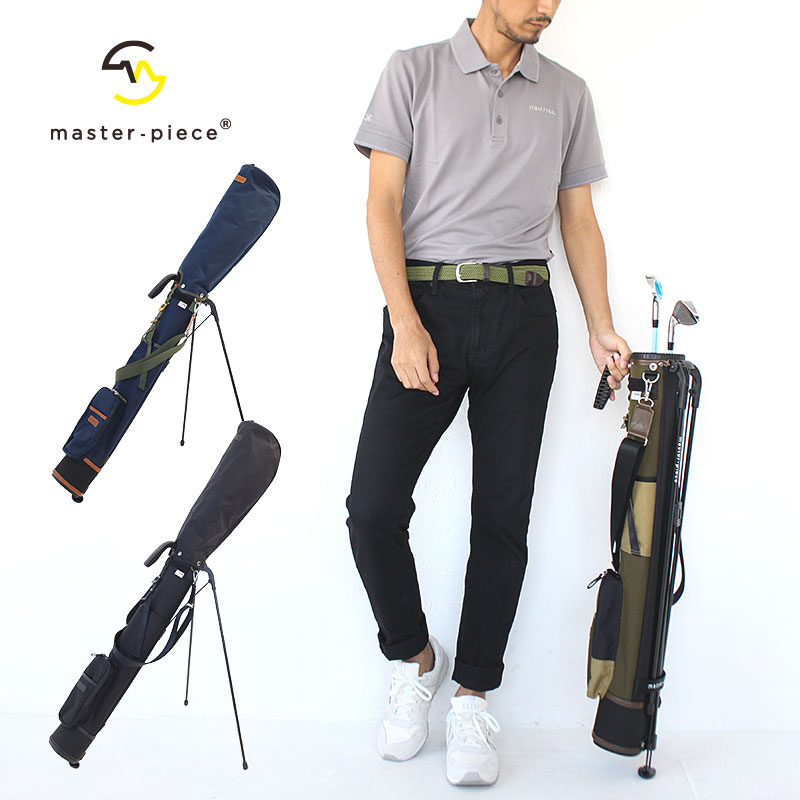 【5月10日限定!最大P46倍】マスターピース ゴルフ セルフスタンドケース メンズ レディース master-piece GOLF 02639 47インチ 3分割 おしゃれ ゴルフバック 人気