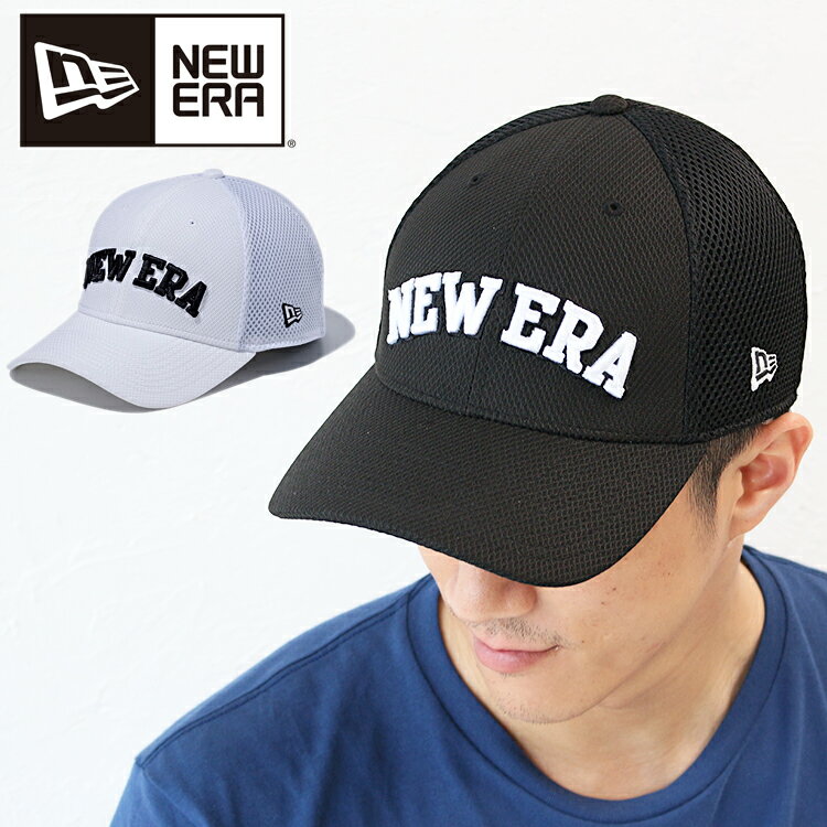 ニューエラ ゴルフ キャップ 39THIRTY ダイアモンドエラ メッシュキャップ NEW ERA GOLF 帽子 キャップ カーブドバイザー 速乾性 紫外線防御 メンズ レディース 13561993 13561994 正規品 プレゼント