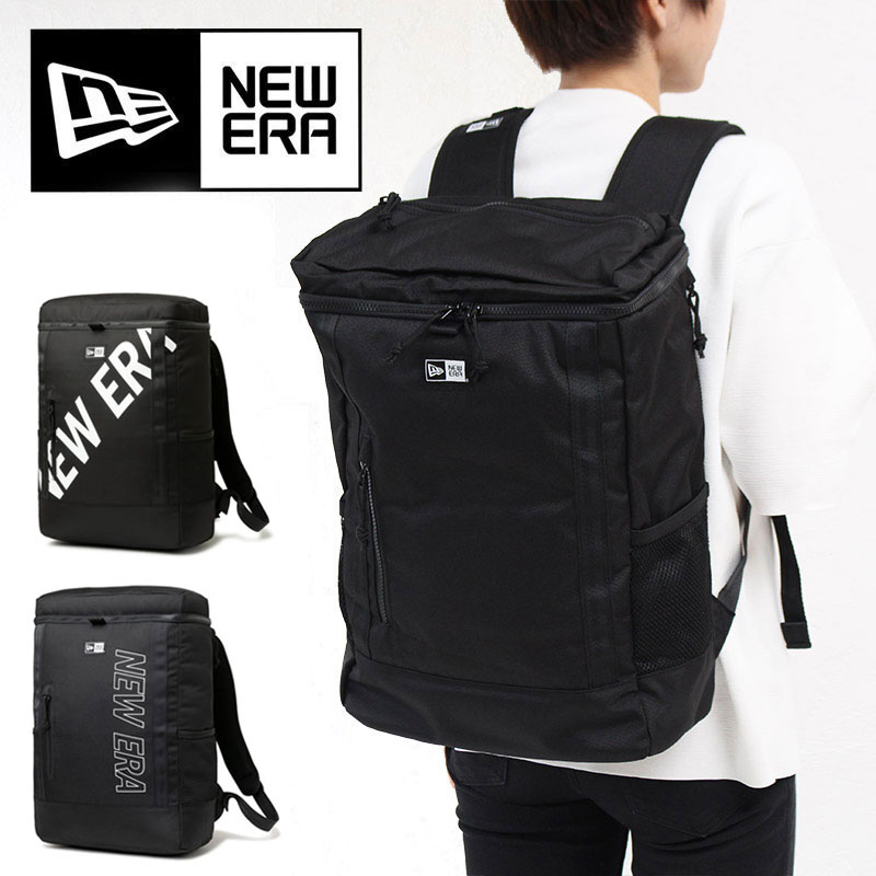 【12月30日限定!最大P13倍】ニューエラ バッグ リュック ボックスパック ミディアム 25L B4 サイズ NEW ERA boxpack-mid メンズ レディース ブランド スクエア PC収納 通学 大容量 ボックス型 正規品