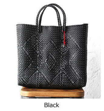 【P5倍 8/25(水)エントリー&Rカード】OJO DE MEX オホ デ メックス チャーム付き 【中サイズ】 Plastico cago tote メキシカン カゴバッグ かごバッグ regular レディース ハンドメイド レギュラー メルカドバッグ プレゼント