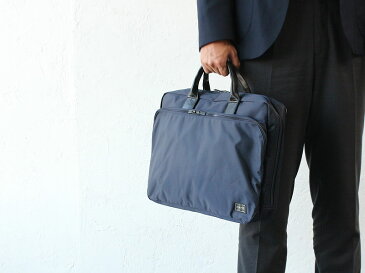 【二年保証】吉田カバン ポーター タイム 2WAY ブリーフケース L A4サイズ ビジネスバッグ PORTER TIME 2WAY BRIEF CASE 655-08298 吉田かばん PC収納 キャリーセットアップ 正規品 プレゼント クリスマスプレゼント 彼氏 彼女