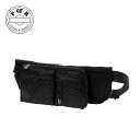 POTR モノグラム ウエストバッグ 998-19807 MONOGRAM WAIST BAG ボディバッグ ウエストポーチ ナイロン オリジナル柄 腰掛け 斜...