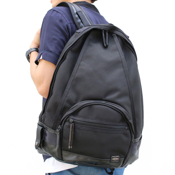 人気ポーター　ヒート　バックパック　リュックサックブラック　ヌメ革キーホルダー付 Amazon.co.jp: [ポーター] HEAT ヒート リュックサック RUCKSACK