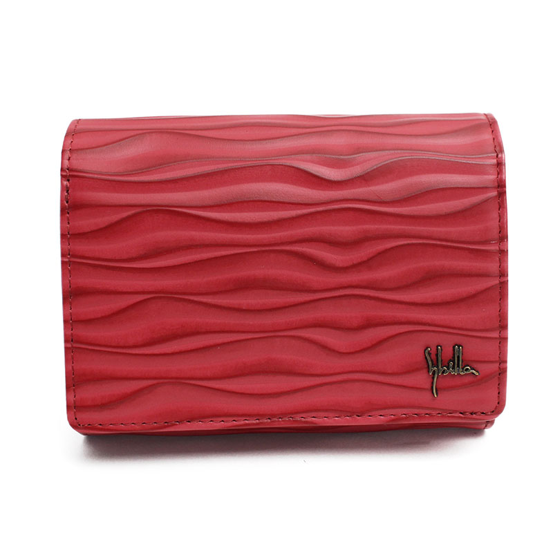 【1/15迄エントリーで最大P11倍】シビラ 財布 二つ折り財布 sybilla オーラ 5470201 L字ファスナー小銭入れ レディース ブランド レザー 本革 牛革 豚革 カジュアル おしゃれ 大人 正規品 ギフト プレゼント akz015