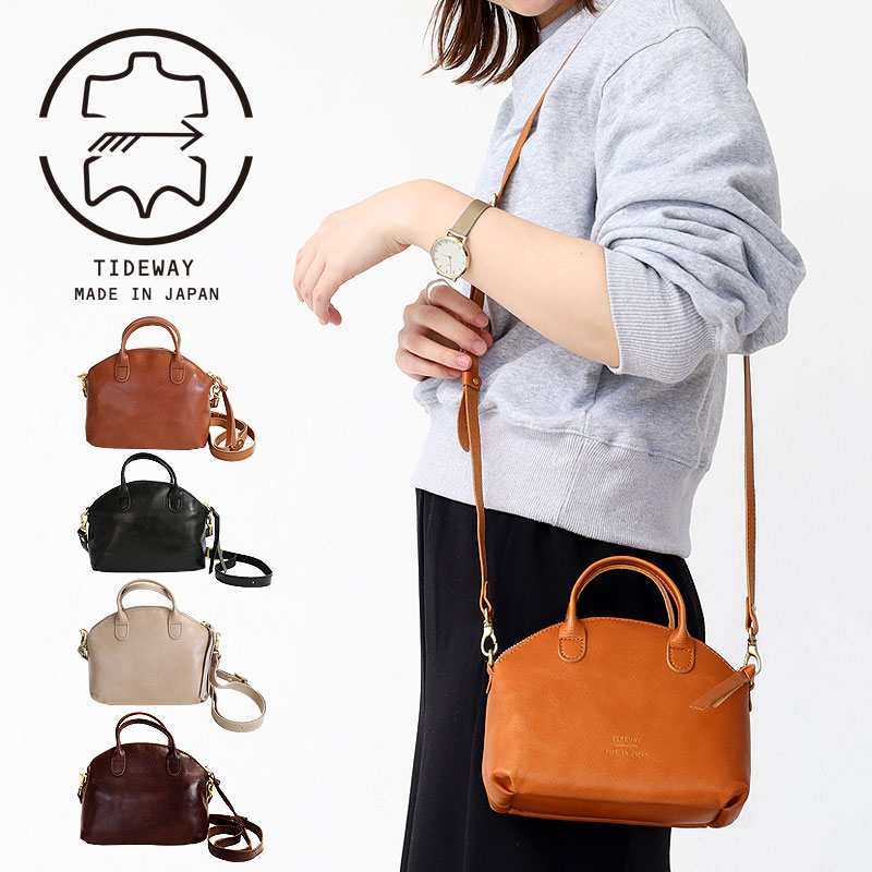 10/16ȥ꡼19ܳTIDEWAY ɥ Хå ܥȥ Хå LIGHT LEATHER MINI BOSTON 2W...
