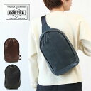 ポーター フランク スリングショルダーバッグ 198-01343 吉田カバン PORTER FRANK ワンショルダーバッグ ポーチ付属 馬革 ボディバッグ 本...