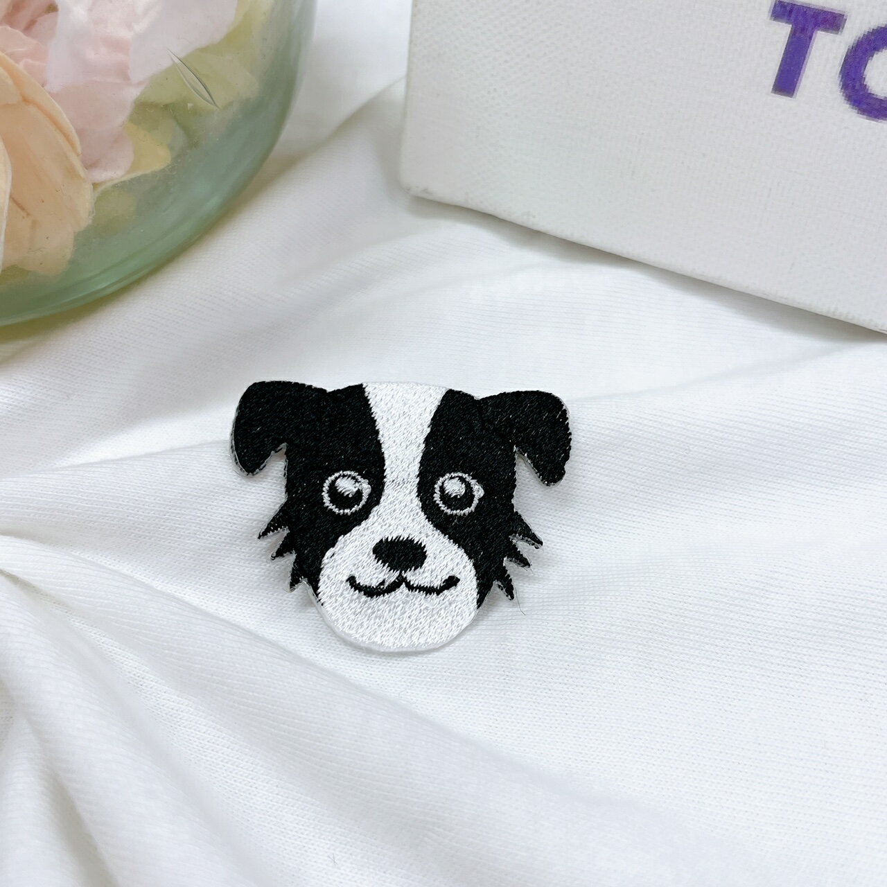 乐天商城 - ワッペン アイロン ボーダーコリー 【1000円以上購入送料無】 刺繍 アップリケ 犬 動物 ハンドメイド 入園 入学 幼稚園 保育園 ハンドメイド 男の子 女の子 大人向け 先生