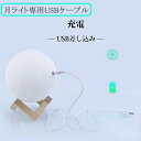 【送料無料】USB ケーブル 充電専用 月ライト専用 ムーンライト専用 充電ケーブル センサーライト用 メール便 部品 本体ではない USB ケーブル 月ライト...