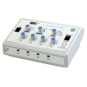 鍼電極低周波治療器 ラスパーA・MC(ラスパーエースエムシー) カナケン 鍼通電 パルス治療器 4回路 4チャネル 軽量 効果 疲労 痛み 人気 安い