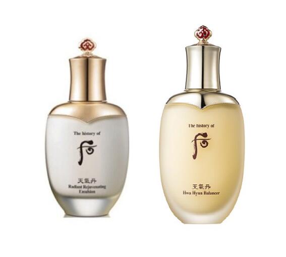 【WHOO】【送料無料】ドフー 天気丹(チョンギダン) ファヒョン エマルジョン110ml+バランサー150ml セット 美肌 韓国コスメ 韓方ケア 弾力 乳液...