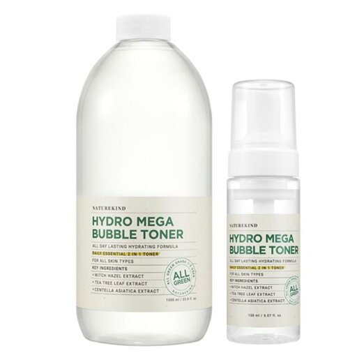 【NATUREKIND】【送料無料】ネイチャーカインド ヒアルロン 万能 バブル トナー 1000ml 韓国コスメ アットコスメ 韓流 Kpop 【NATUREKIND】【送料無料】ネイチャーカインド ヒアルロン 万能 バブル トナー 1000ml 韓国コスメ アットコスメ 韓流 Kpop