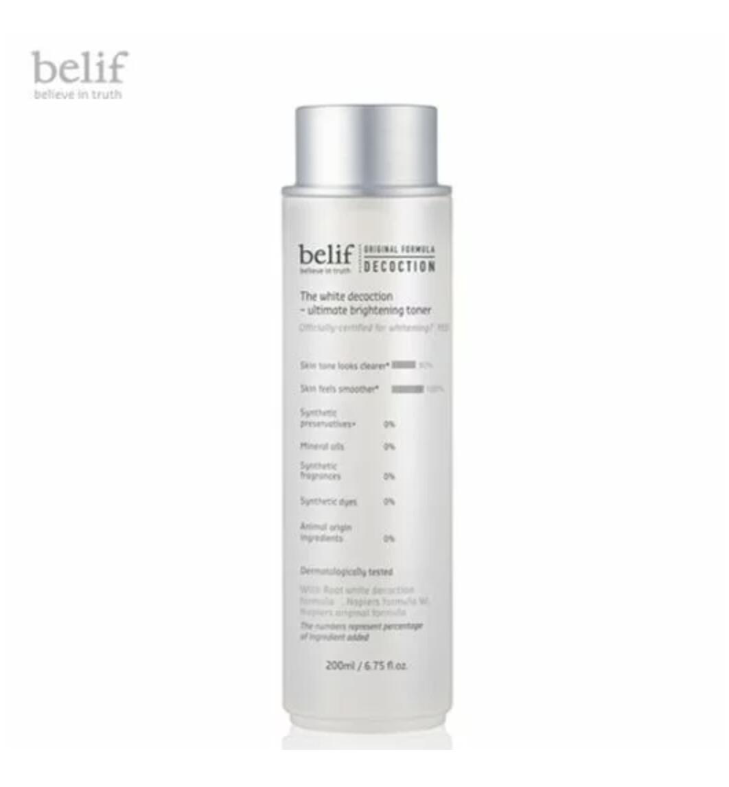 【belif】【送料無料】ビリーフ　ザ ホワイト デコクション アルティミット トナー 200ml 