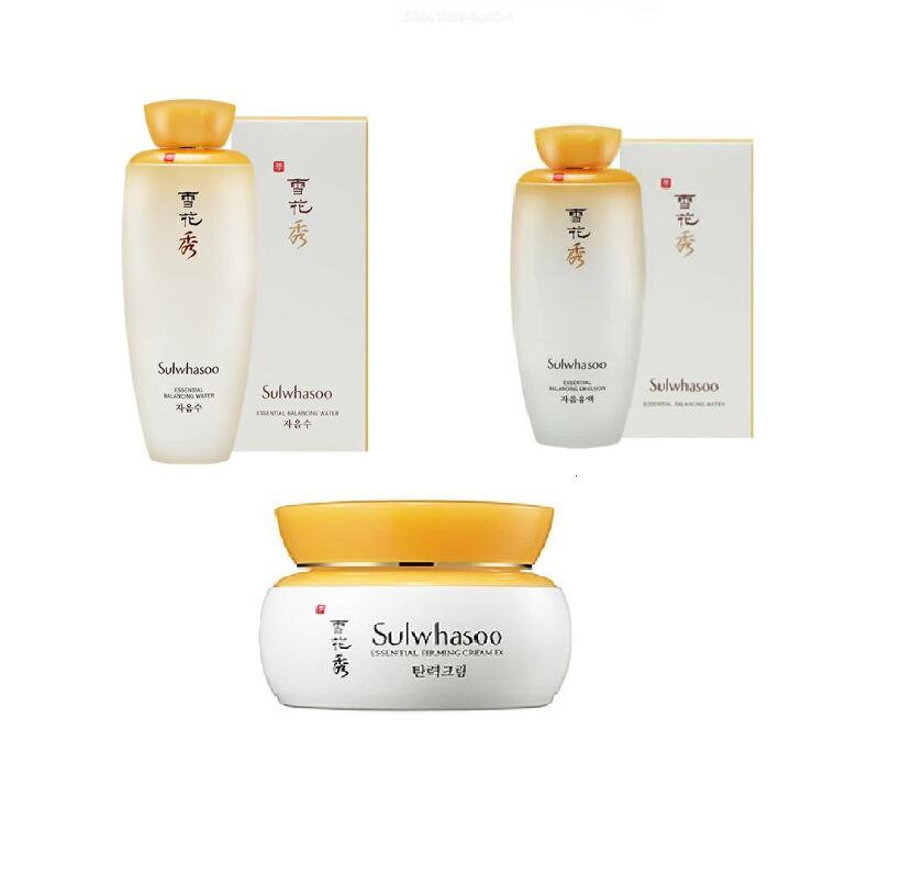 Sulwhasoo 雪花秀 送料無料 ソルファス ジャウム 滋陰 水 乳液 弾力クリーム セット 125ml 125ml 75ml 美肌 韓国コスメ 韓方 シワケア 弾力 お得セット